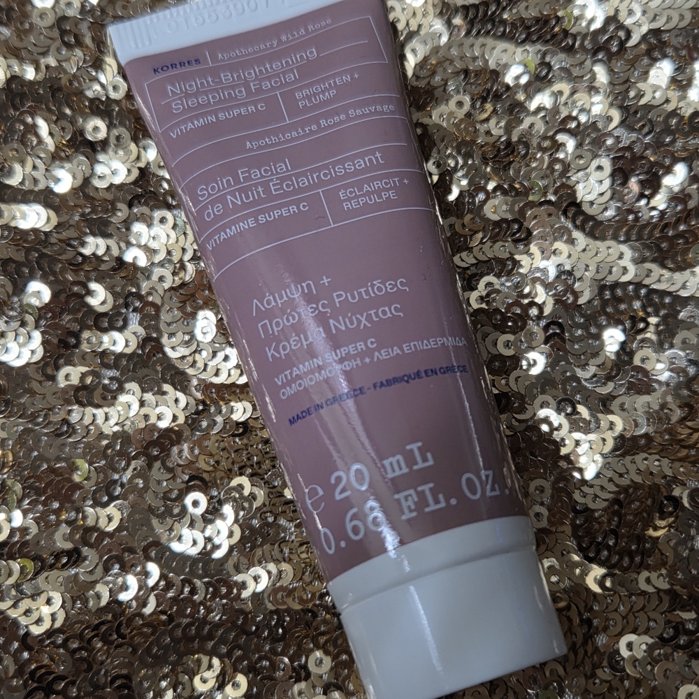 5/$25 Korres Apothecary Wild Rose Brightening Sleeping Facial